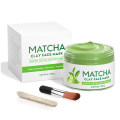 OEM Antioxidans Detox Deep Cleansing &amp; Moisturizing Matcha Green Tea Clay Gesichtsmaske